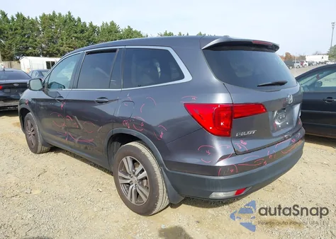 2017 Honda Pilot Ex-L from USA, damaged, VIN 5FNYF6H67HB014164